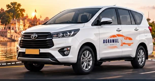 Agrawal Taxi Service branded Innova